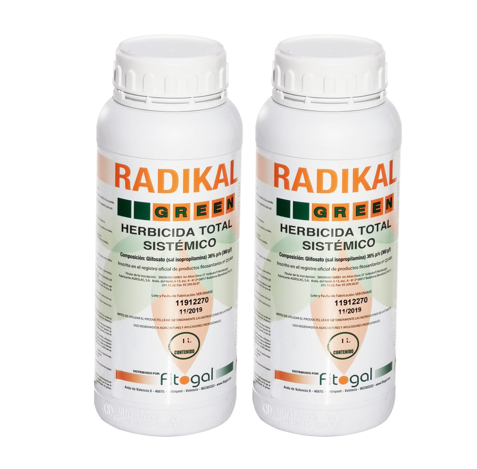 🌿 Désherbant radikal professionnel 2x1L 🌿